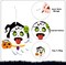 Crafts Kits for Kids, Halloween Hanging Ornaments DIY Make Your Own Monster Set Art, Halloween Handcraft Home Classroom Game Activities Party Favors Tree Decoration